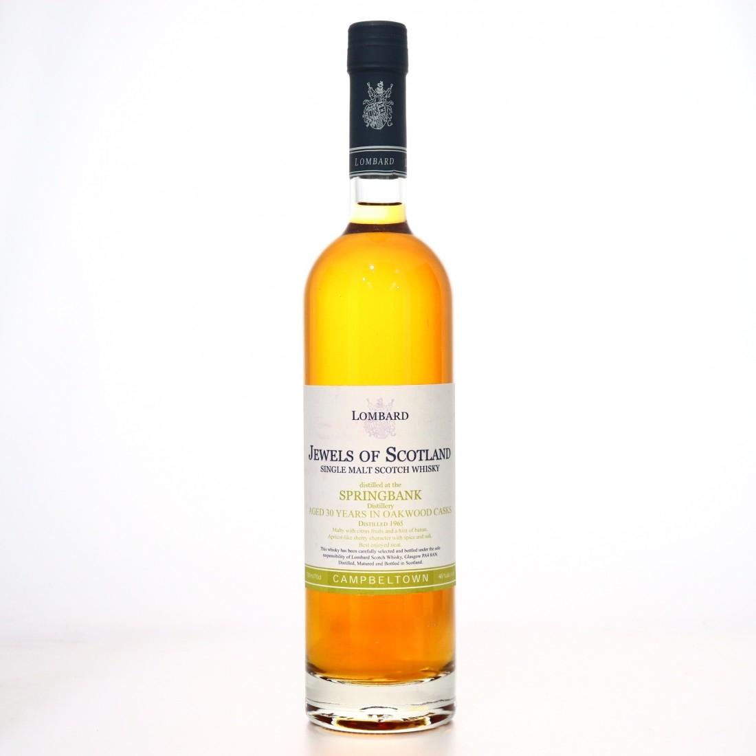 Springbank 1965 Jewels of Scotland 30 Year Old