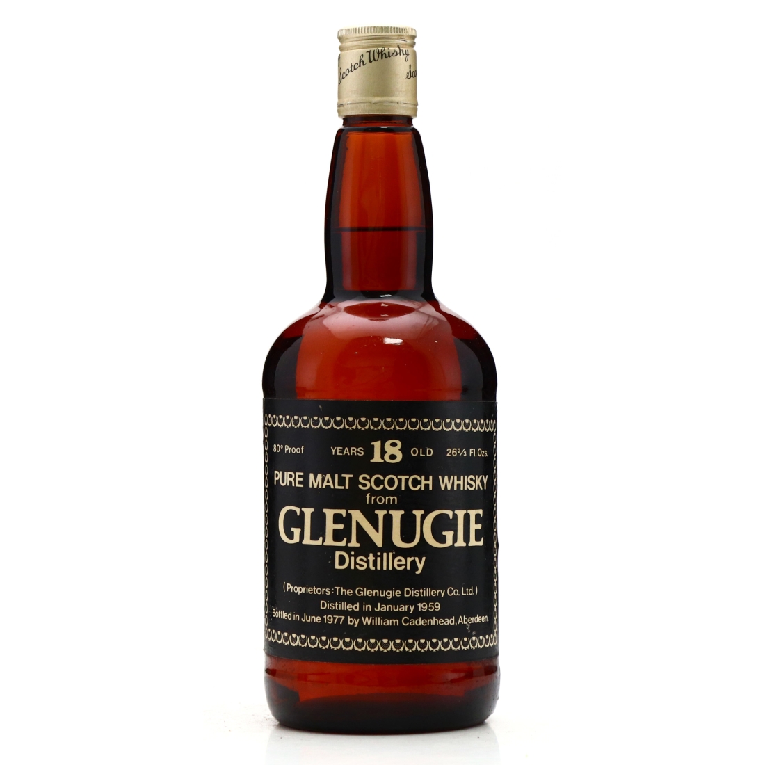 Glenugie 1959 Cadenhead's 18 Year Old