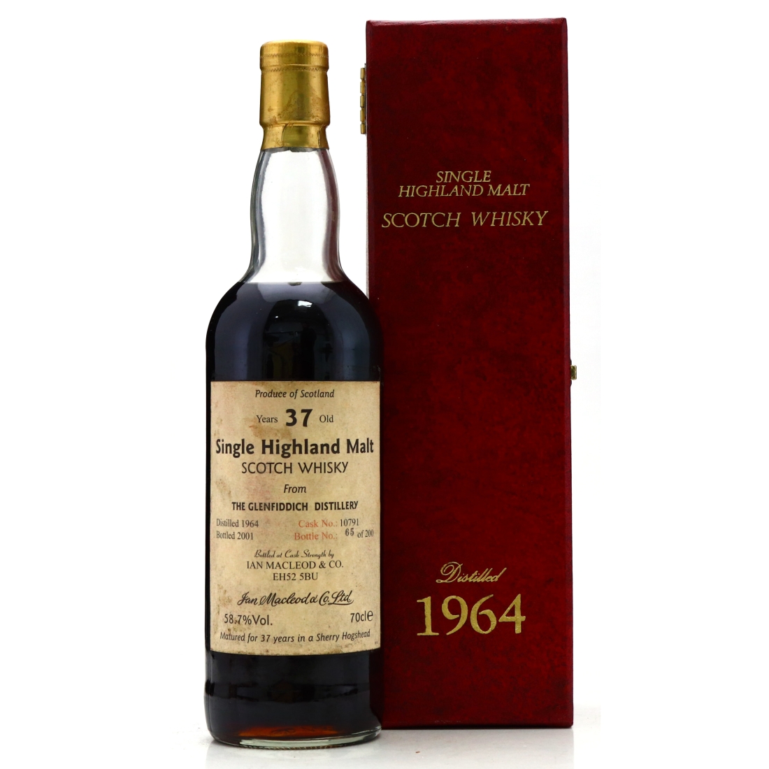 Glenfiddich 1964 Ian MacLeod 37 Year Old Single Cask