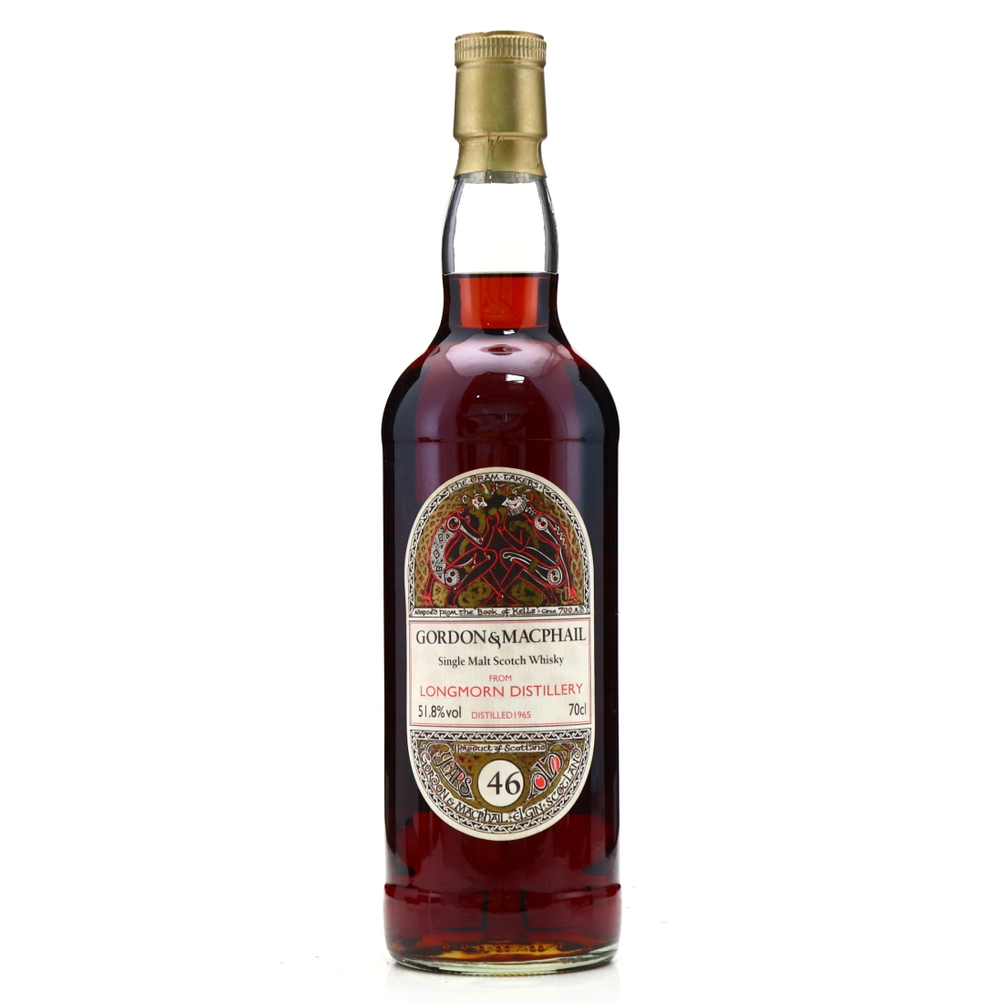 Longmorn 1965 Gordon and MacPhail 46 Year Old 'Book of Kells' / Limburg