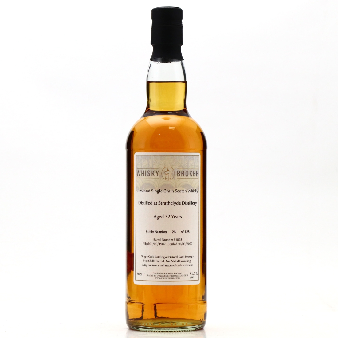 Strathclyde 1987 Whisky Broker 32 Year Old