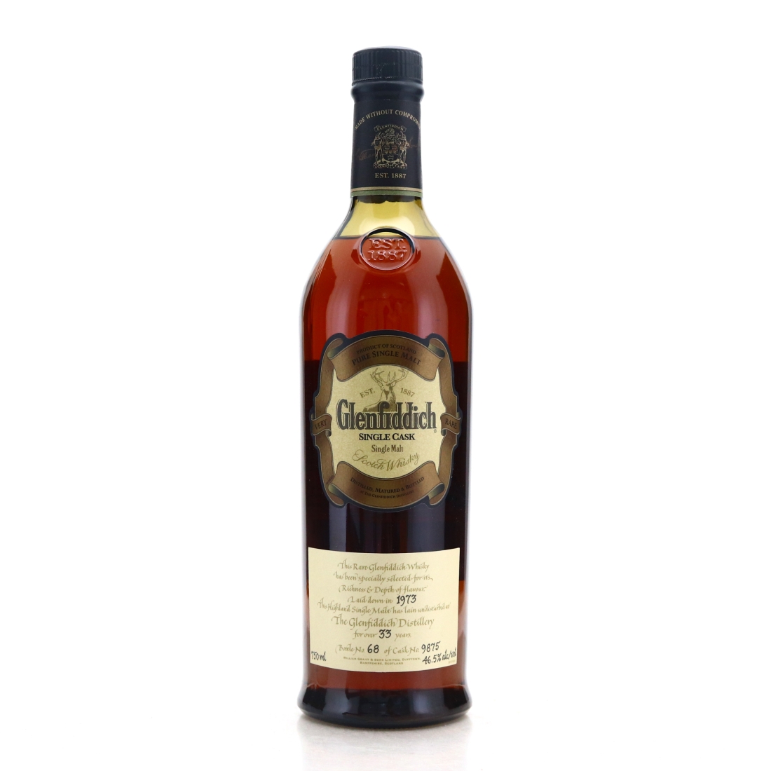 Glenfiddich 1973 Single Cask 33 Year Old #9875 75cl / US Import