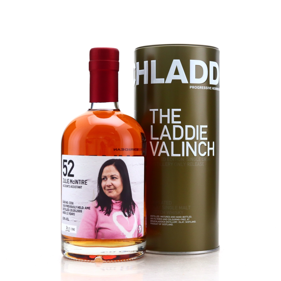 Bruichladdich 2009 Julie Mcintire  Valinch 11 Year Old