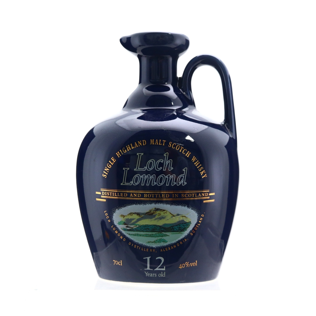 Loch Lomond 12 Year Old ceramic Decanter