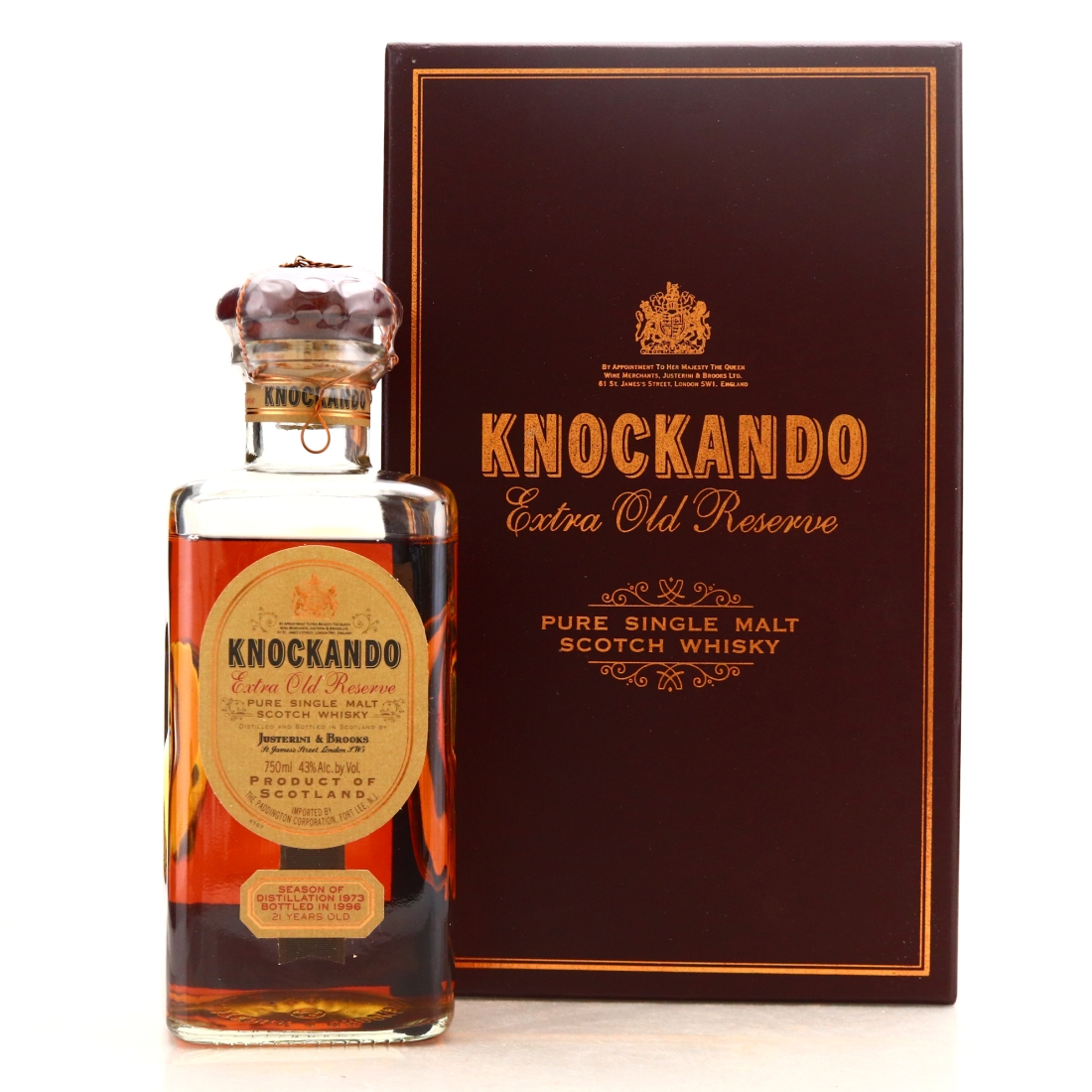 Knockando 1973 Extra Old 21 Year Old 75cl