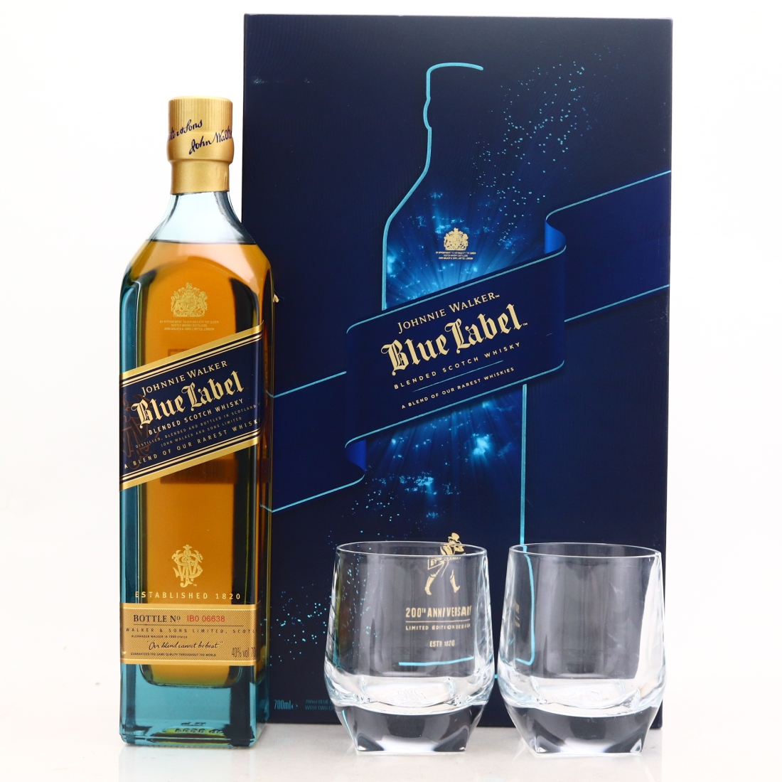 Johnnie Walker Blue Label 200th Anniversary Edition Gift Pack