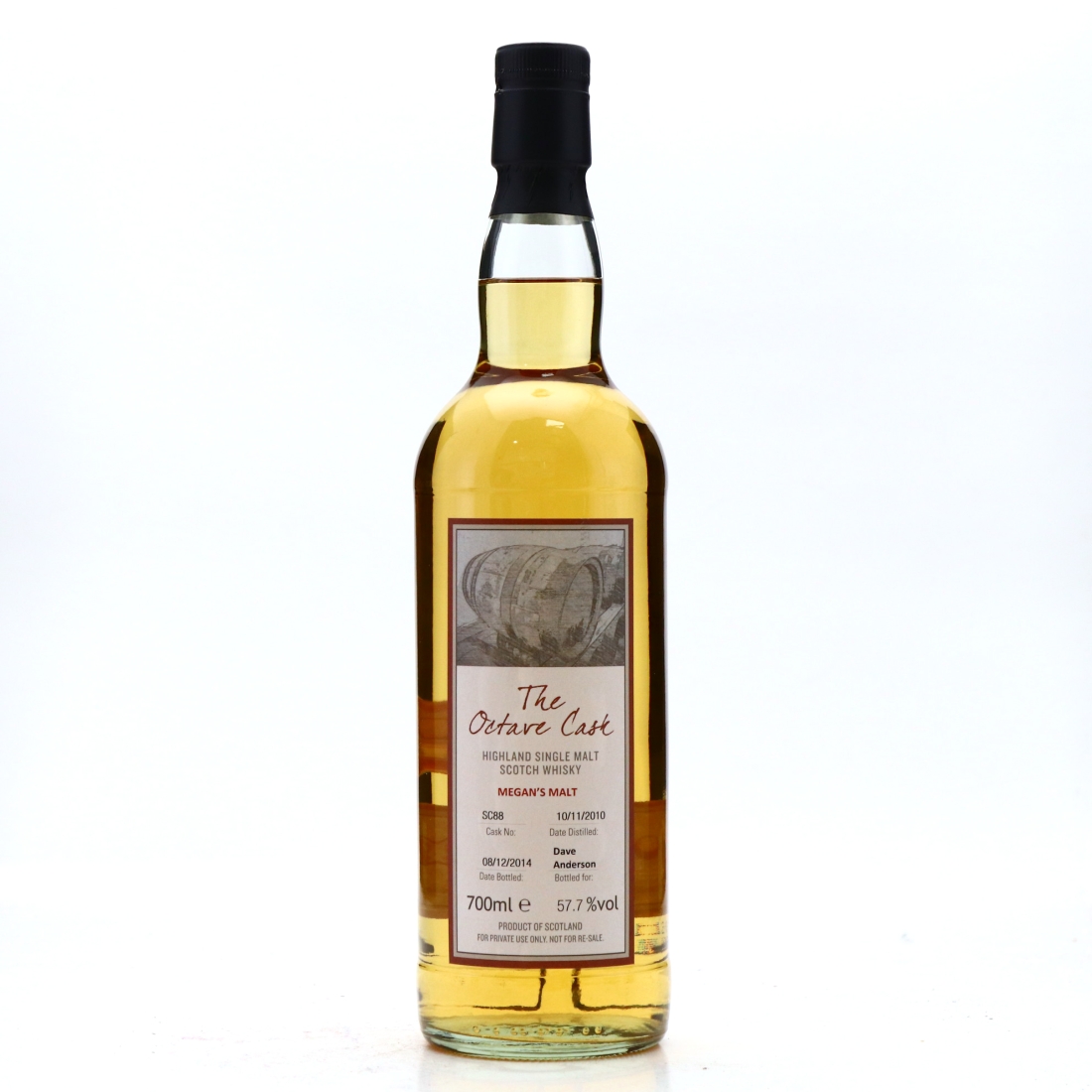 Glenglassaugh 2010 The Octave Cask / Megan's Malt