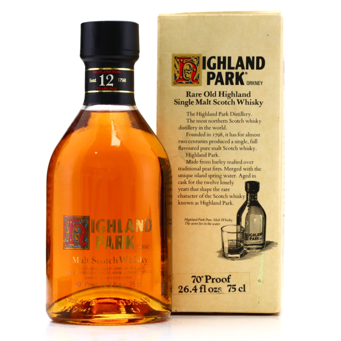 Highland Park 12 Year Old 1970s