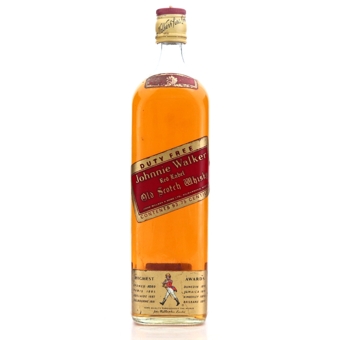 Johnnie Walker Red Label 1970s 93.75cl