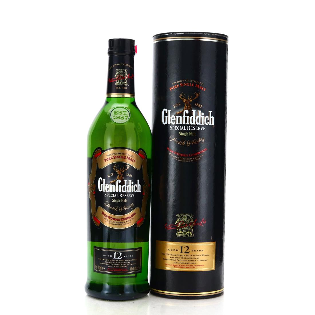 Glenfiddich 12 Year Old Special Reserve Whisky | Whisky Auctioneer