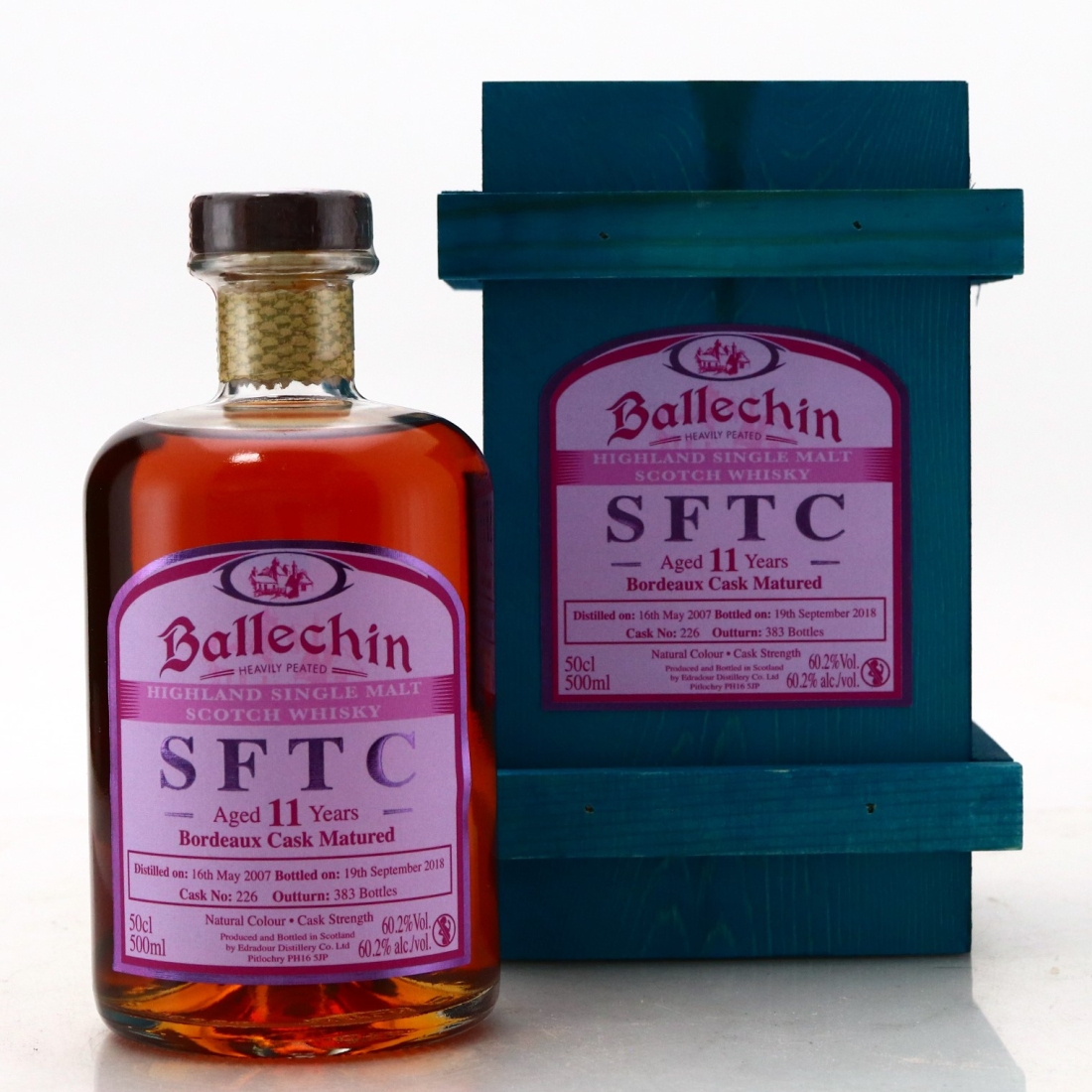 Ballechin 2007 Straight from the Cask 11 Year Old 50cl
