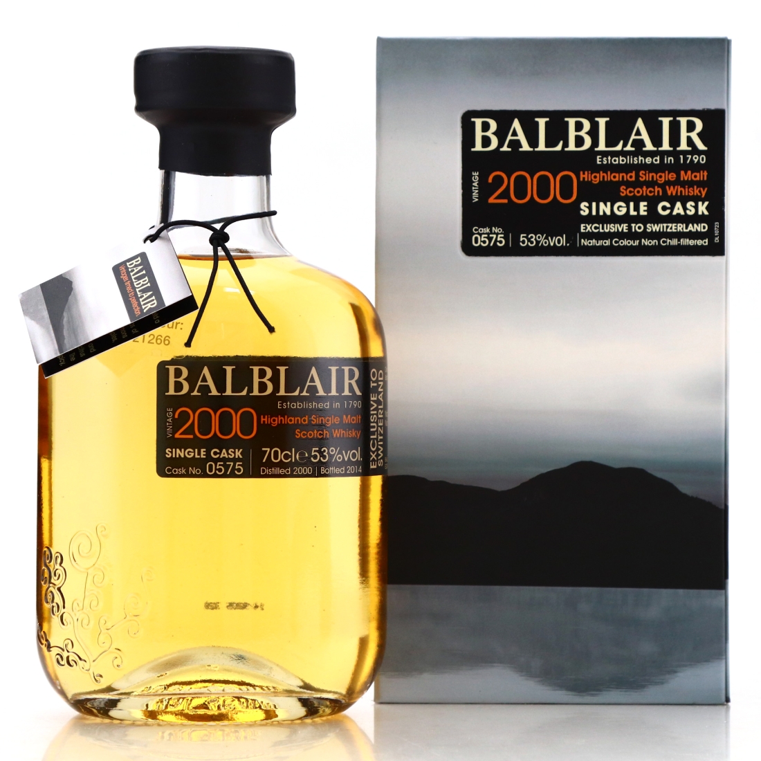 Balblair 2000 Single ex-Peated Cask #575 / Switzerland