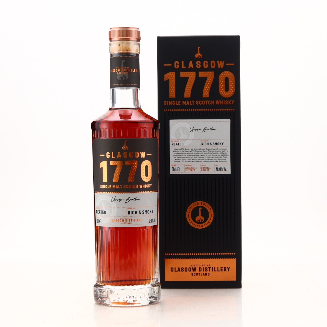 Glasgow '1770' Uisge Beatha Rich & Smoky 50cl