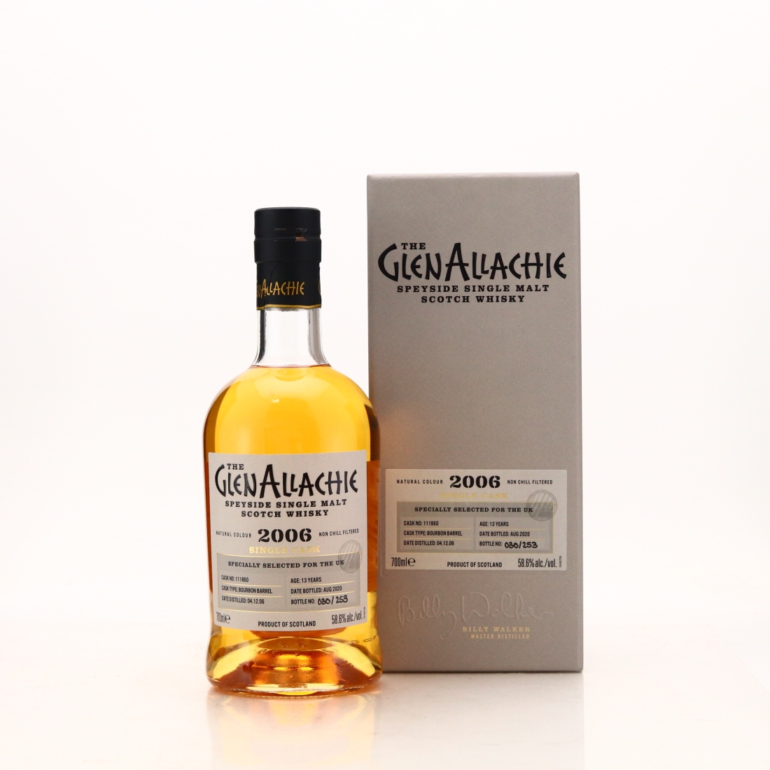 Glenallachie 2006 Single Bourbon Cask 13 Year Old #111860
