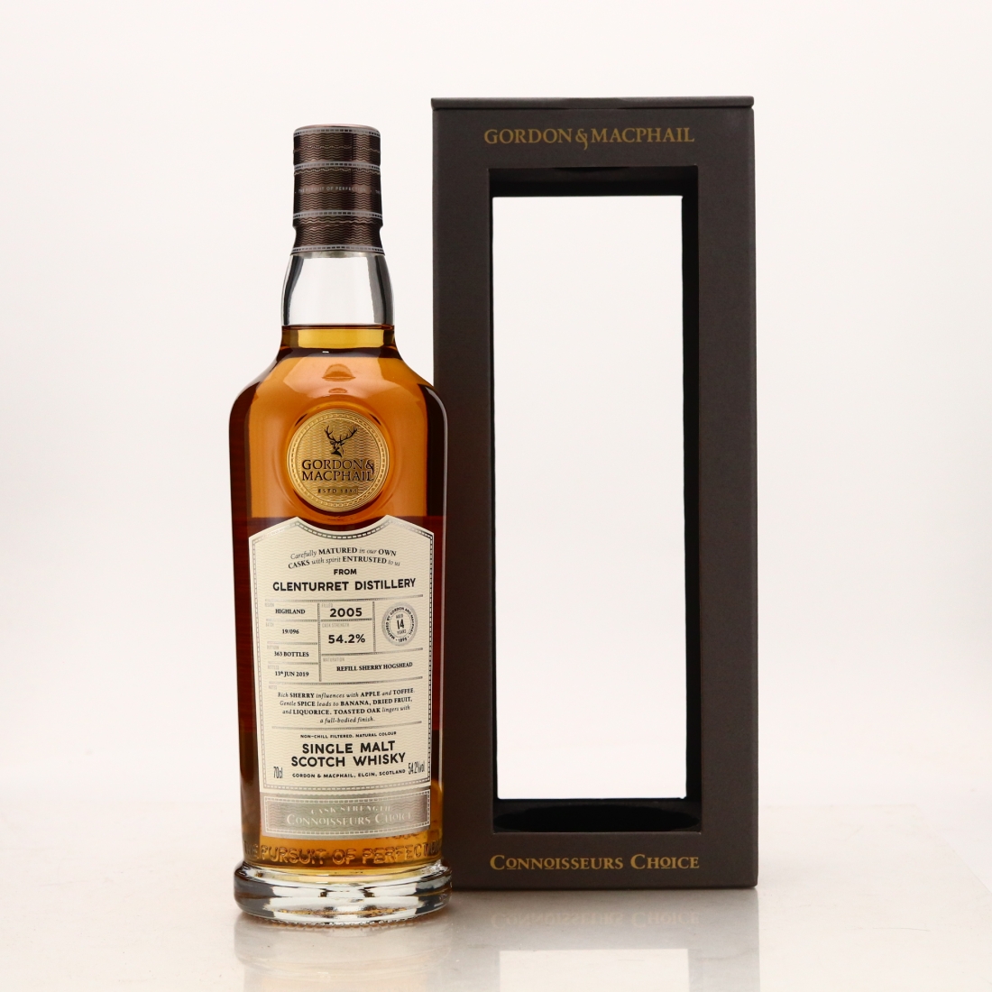 Glenturret 2005 Gordon and MacPhail 14 Year Old Batch 19/096