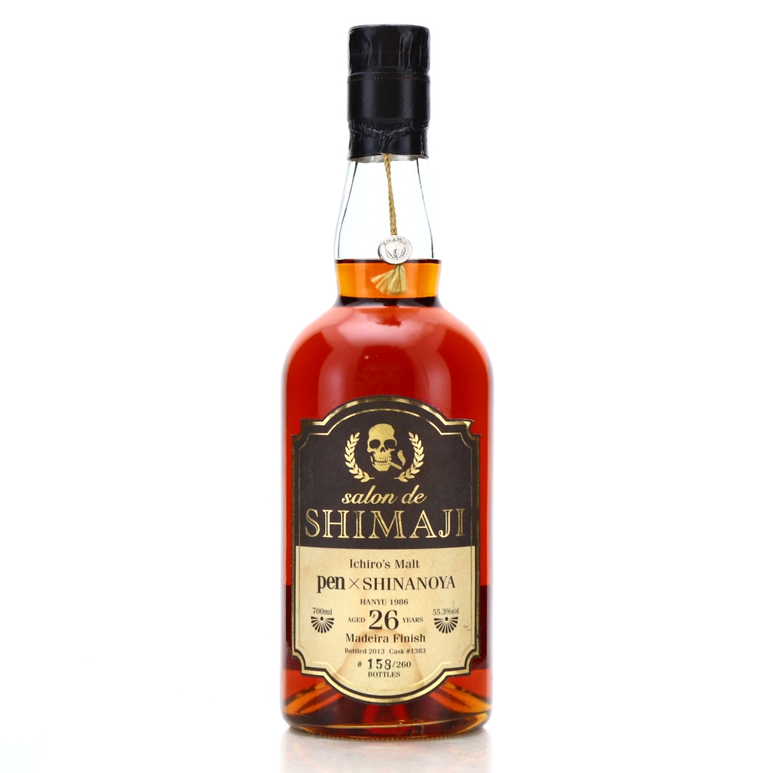 Hanyu 1986 Ichiro's Malt 26 Year Old Madeira Finish #1383 /  Shinanoya -  Salon de Shimaji