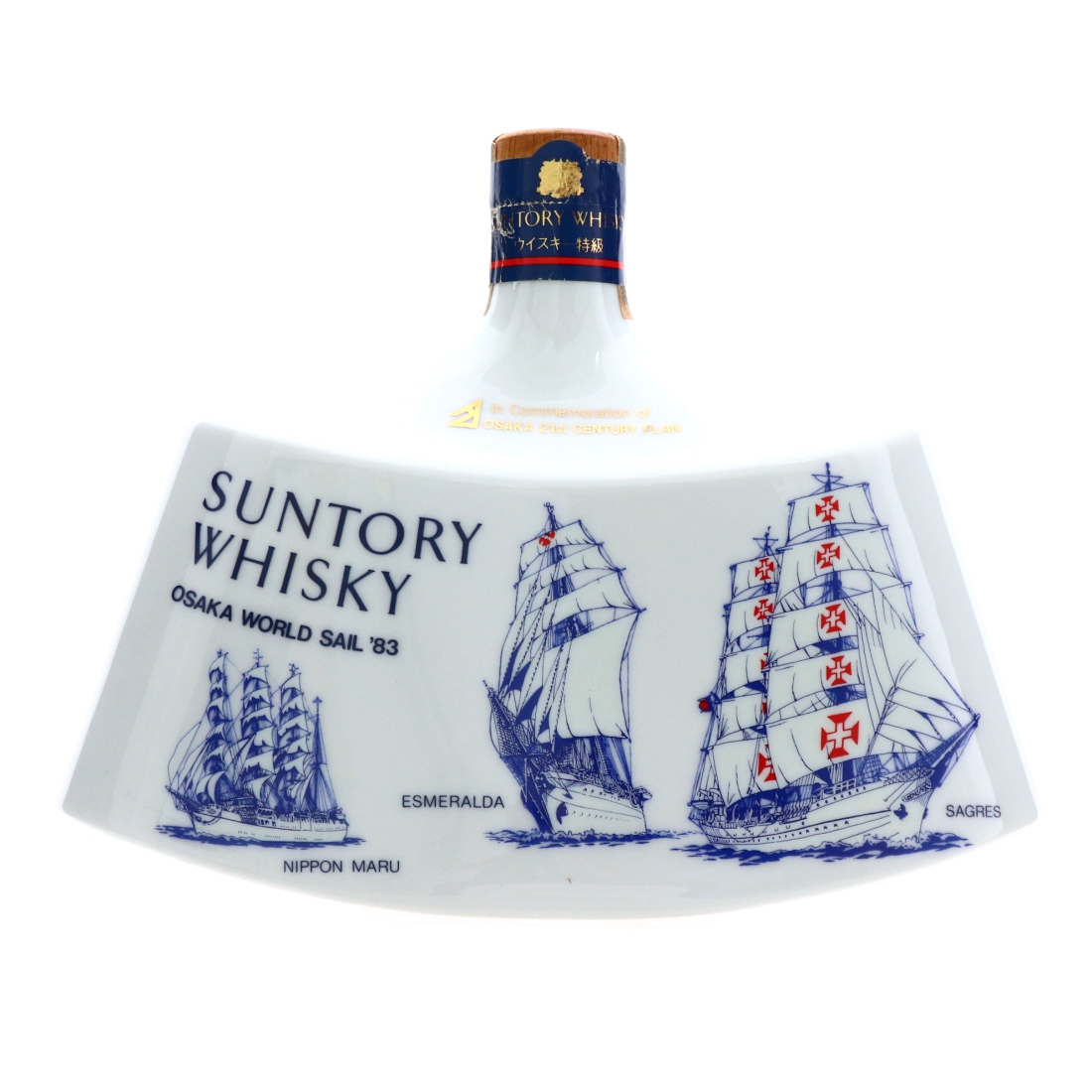 Suntory Whisky Decanter 76cl / Osaka World Sail 1983