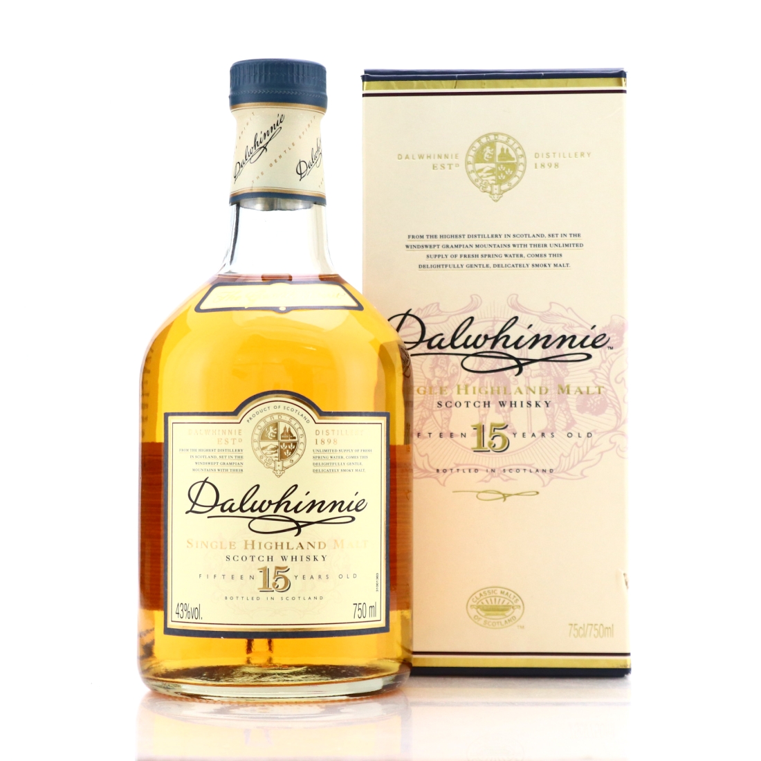 Dalwhinnie 15 Year Old 75cl / Japanese Import