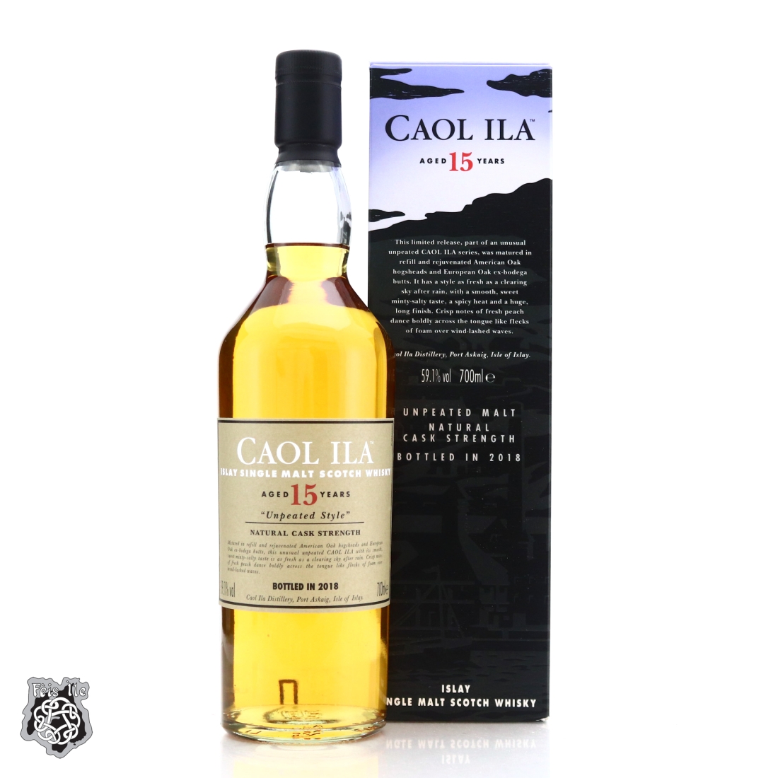 Caol Ila 15 Year Old Unpeated Cask Strength 2018 Release / Charity Lot