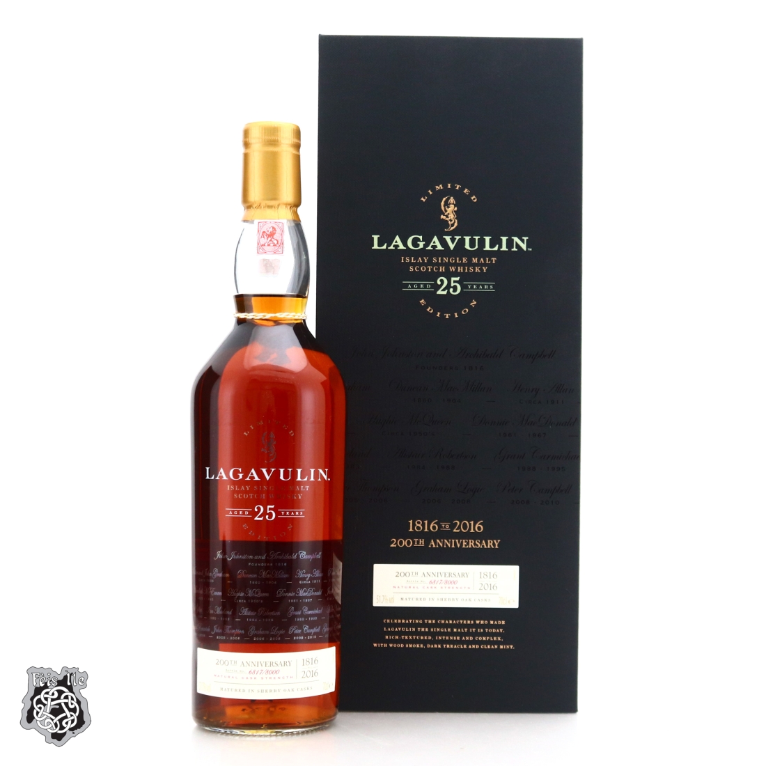 Lagavulin 25 Year Old Bicentenary Edition / Charity Lot