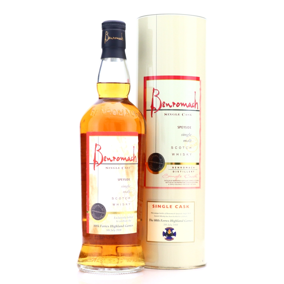 Benromach 2000 Single Sherry Cask #54 / 80th Forres Highland Games