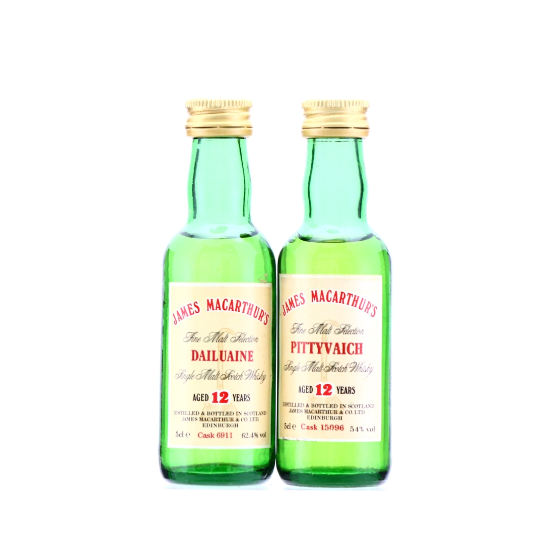 Pittyvaich & Dailuaine 12 Year Old James MacArthur Miniature