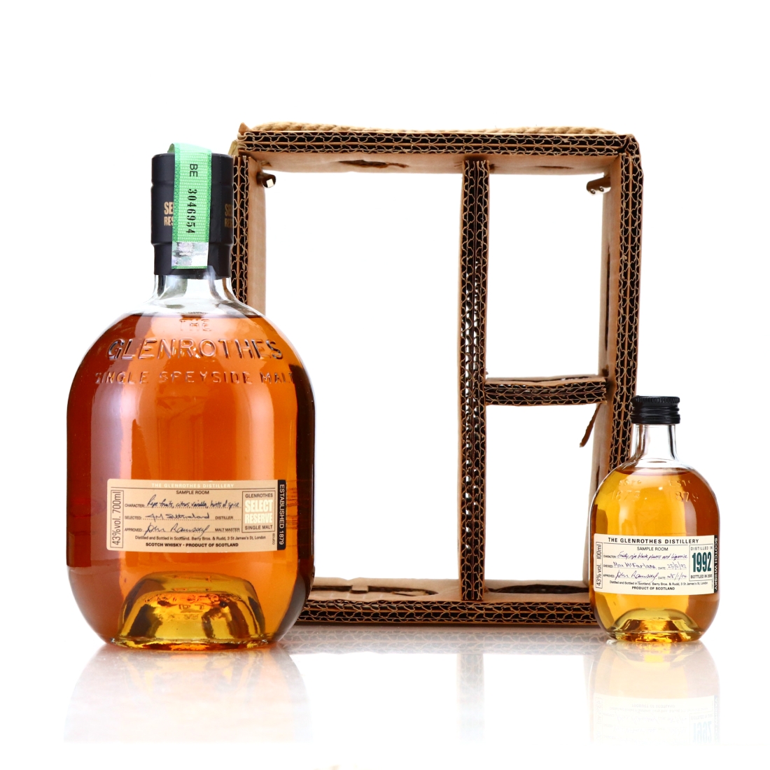 Glenrothes Select Reserve Gift Pack / Includes 1992 Vintage 10cl
