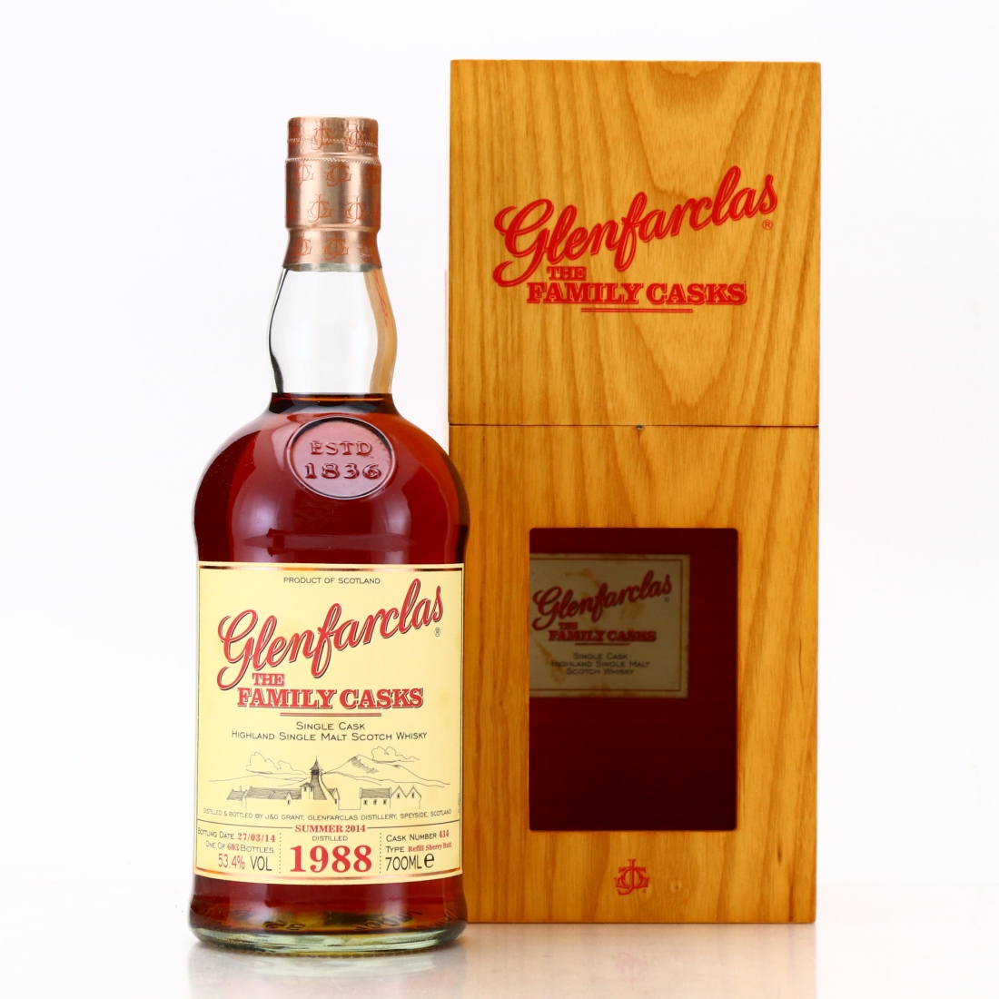 Glenfarclas 1988 Family Cask #434 / Summer 2014