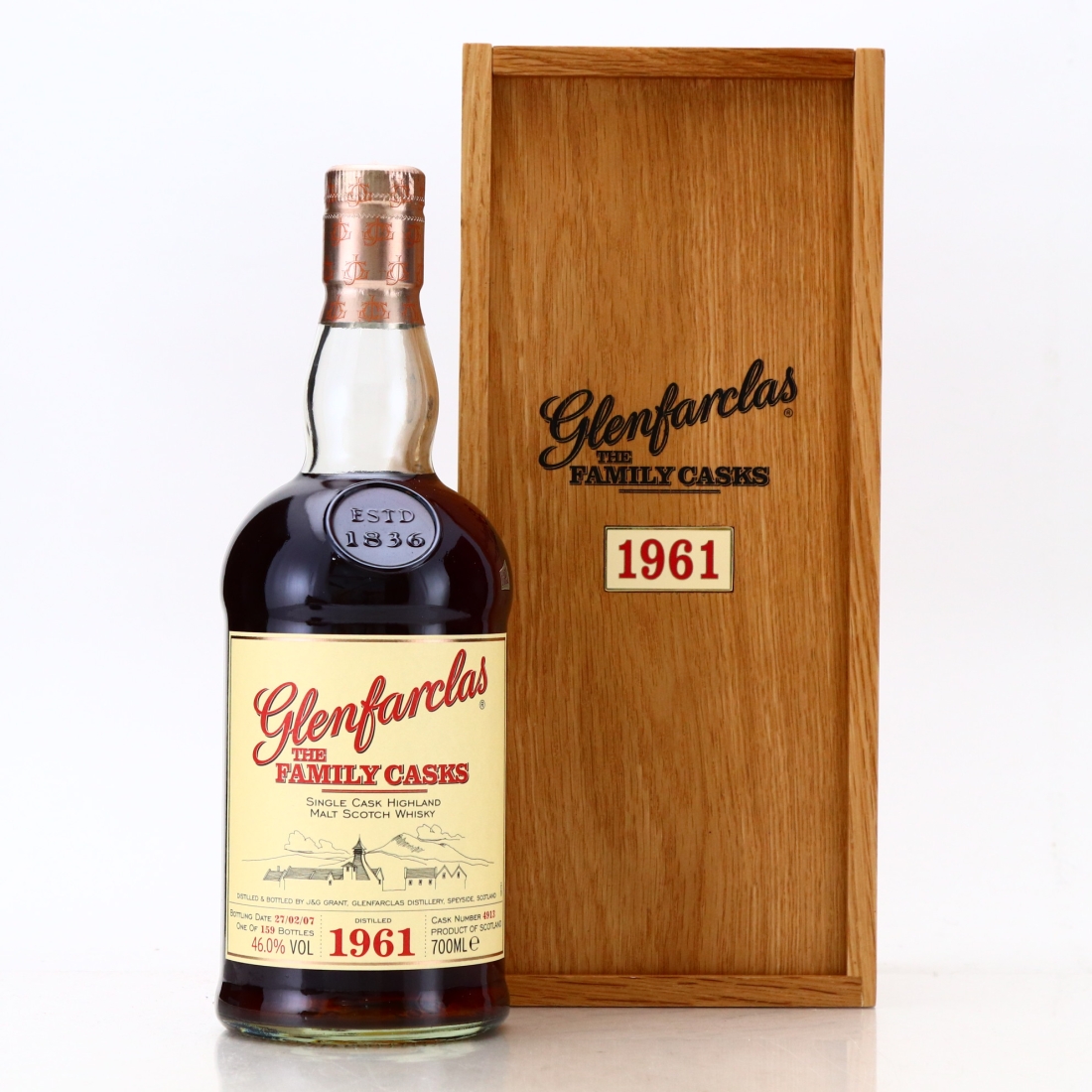 Glenfarclas 1961 Family Cask #4913 / Release I