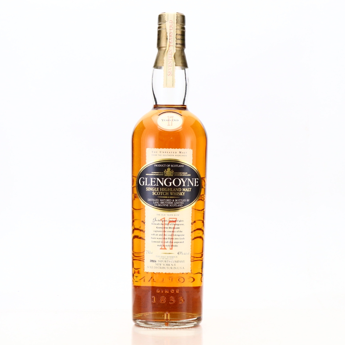 Glengoyne 17 Year Old pre-2006 75cl / US Import