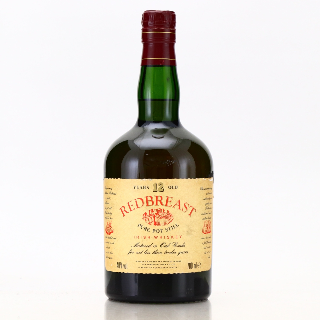 Redbreast 12 Year Old Edward Dillon and Co 1990s