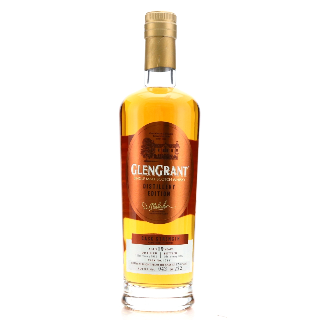Glen Grant 1992 Single Cask 19 Year Old #17161 50cl / Distillery Edition 