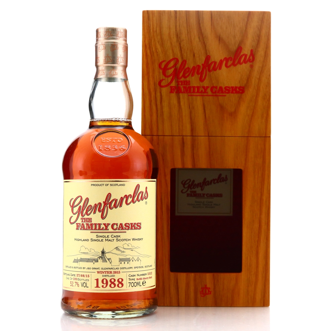 Glenfarclas 1988 Family Cask #1512 / Winter 2015