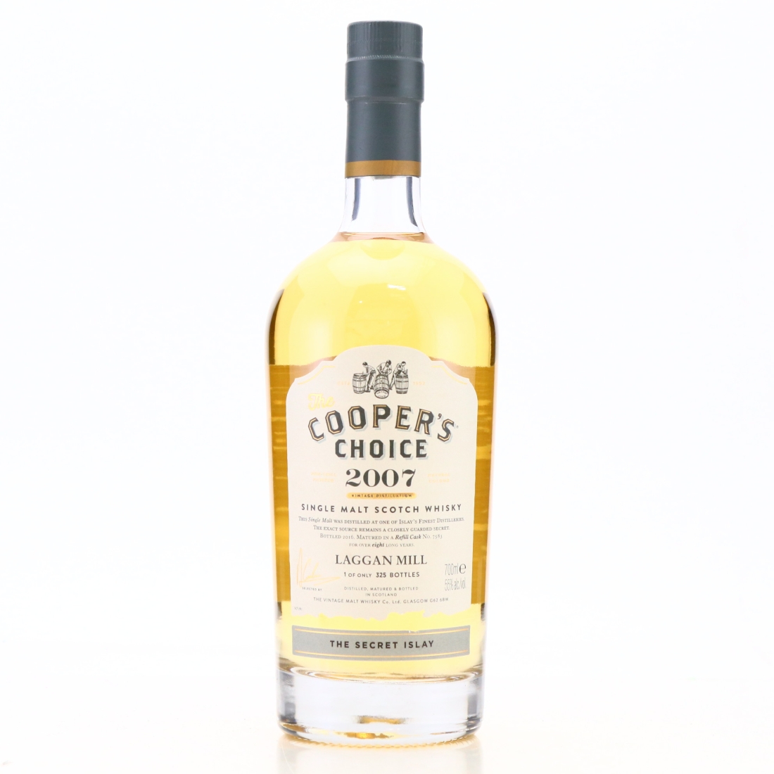 Laggan Mill 2007 Cooper's Choice 8 Year Old Single Cask #7583