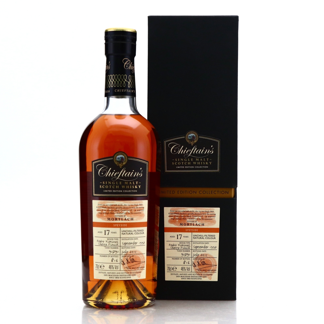 Mortlach 1997 Chieftain's 17 Year Old