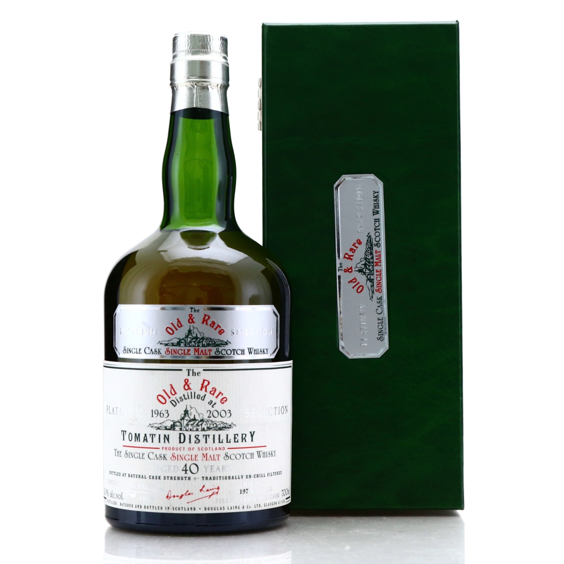 Tomatin 1963 Douglas Laing 40 Year Old / Old and Rare