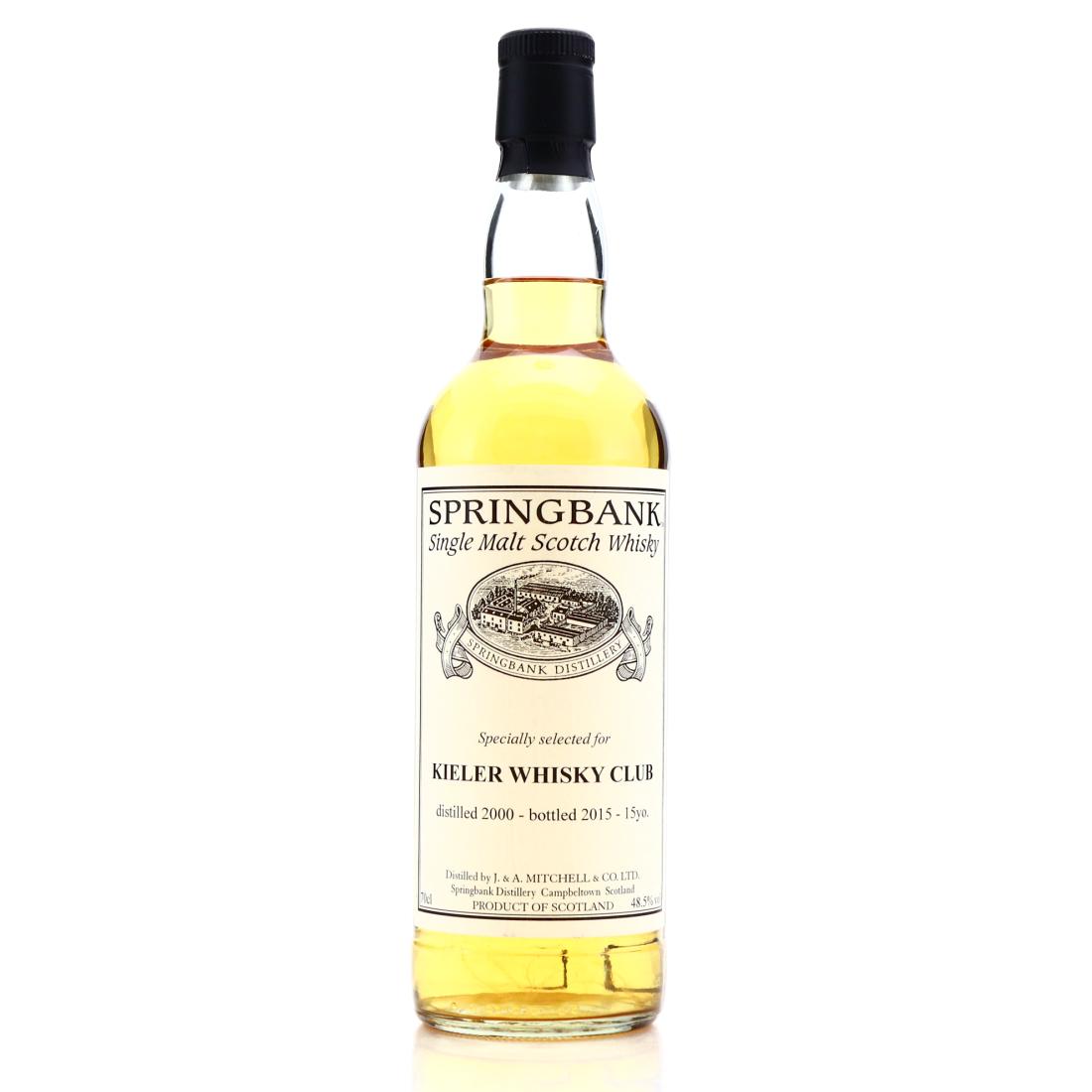 Springbank 2000 Private Cask 15 Year Old / Kieler Whisky Club