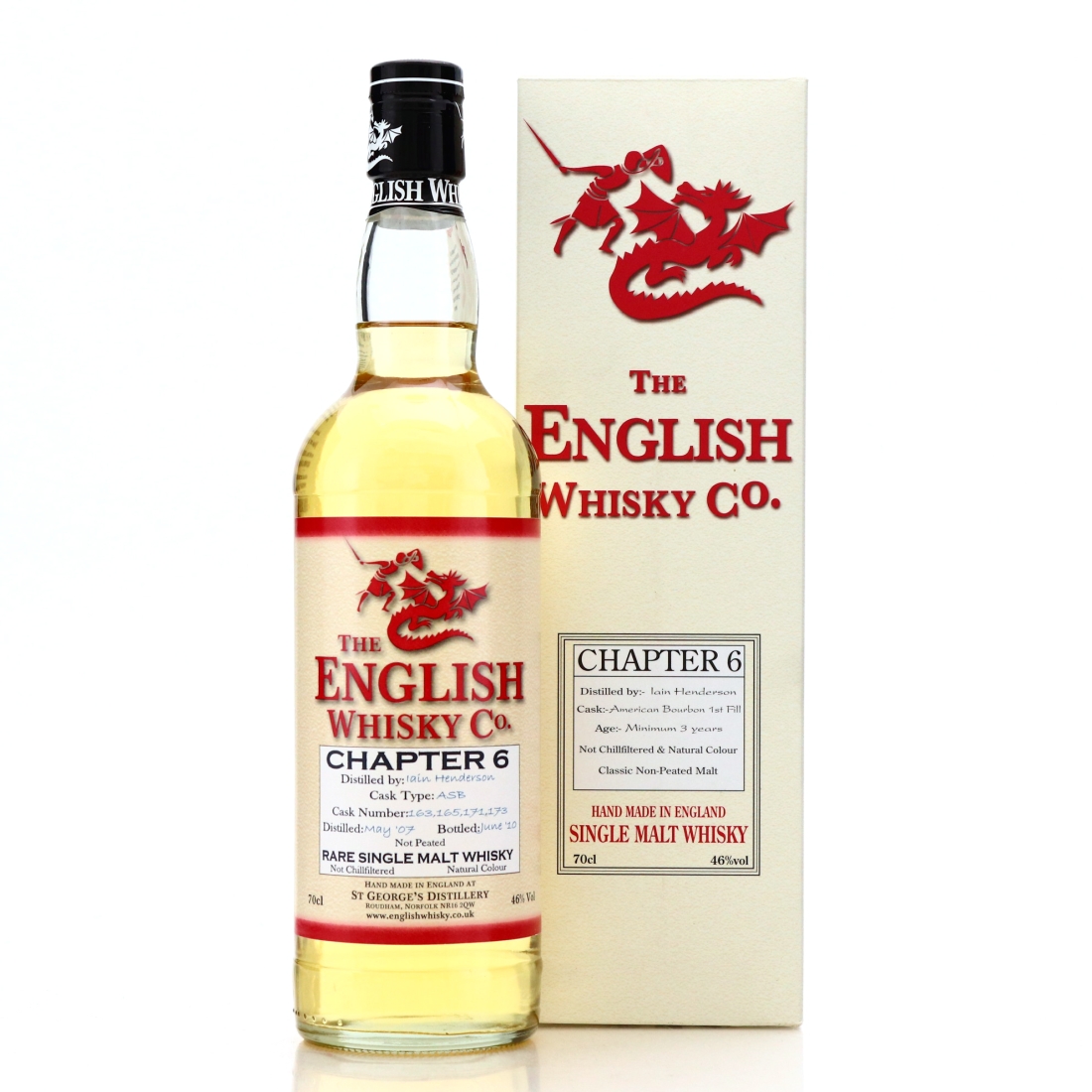 English Whisky Co 2007 Chapter 6 Not Peated