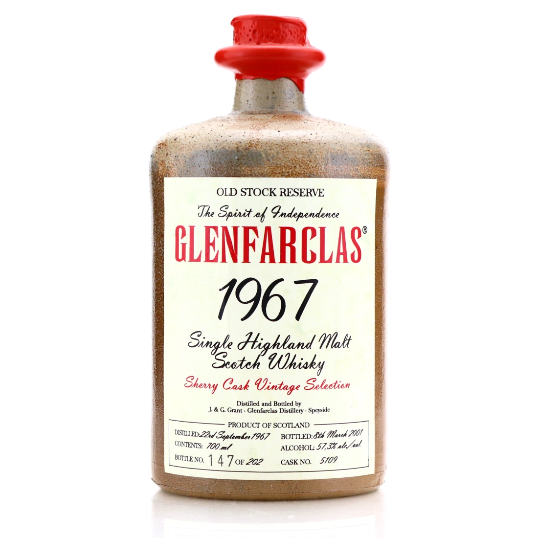 Glenfarclas 1967 Old Stock Reserve Decanter