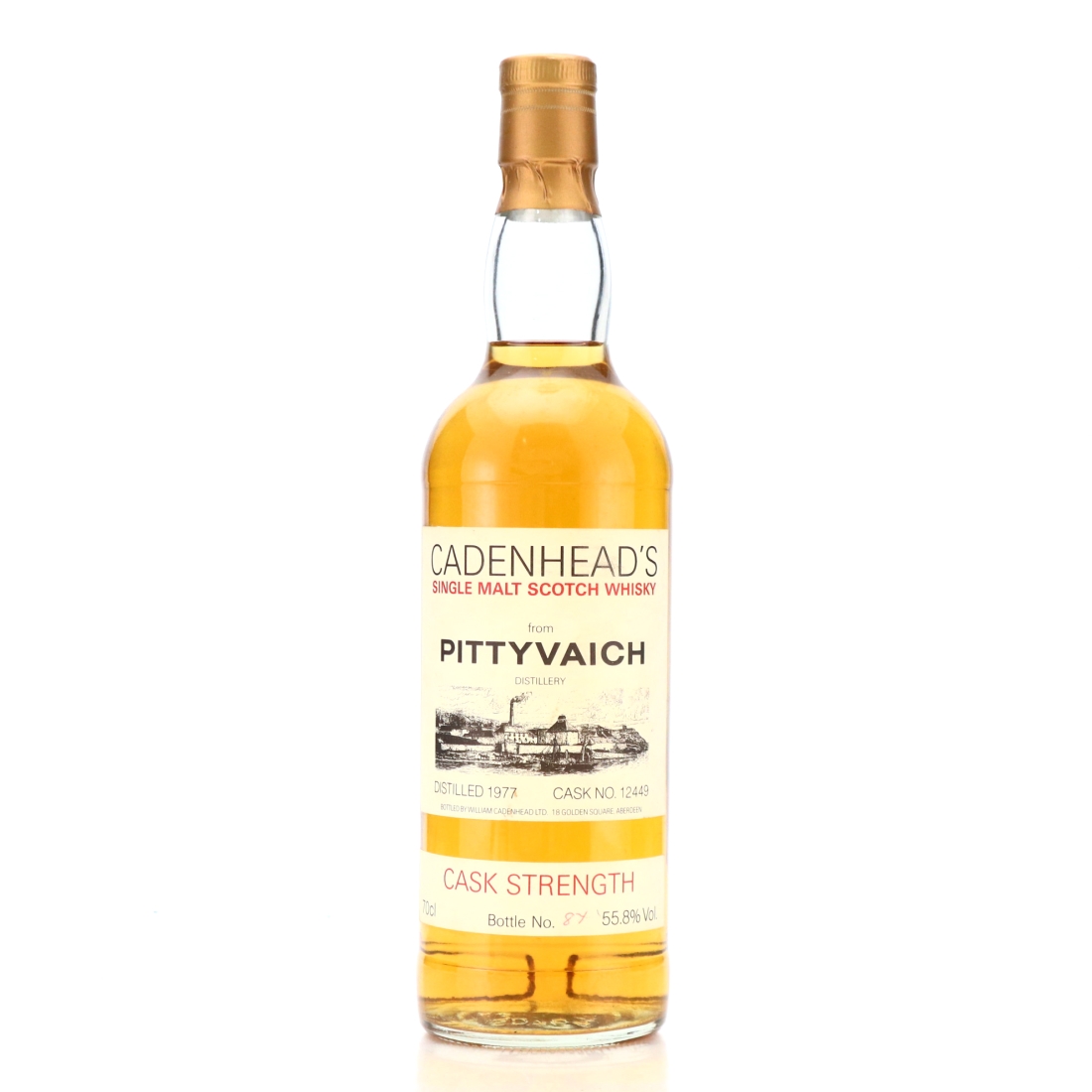 Pittyvaich 1977 Cadenhead's Cask Strength
