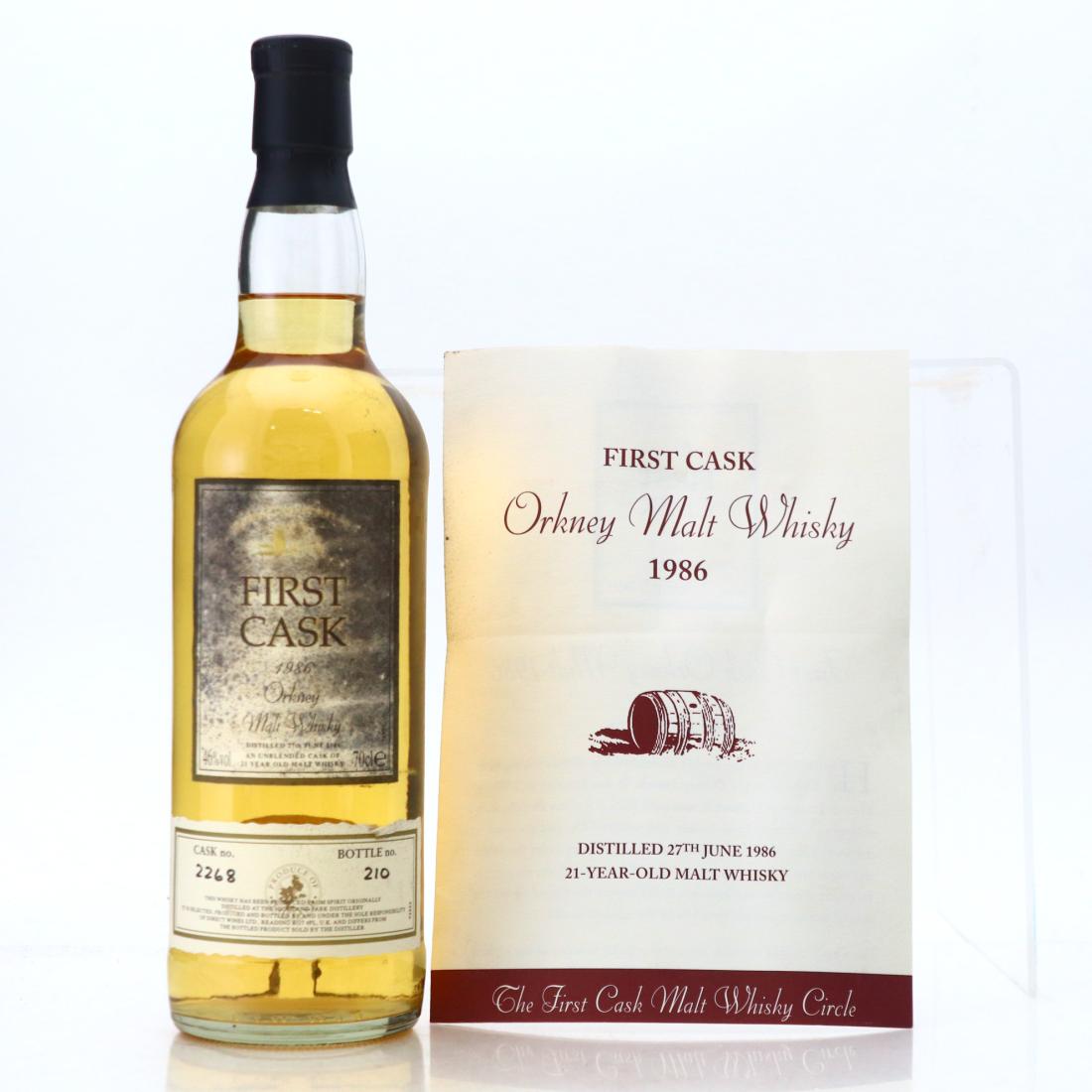 Highland Park 1986 First Cask 21 Year Old