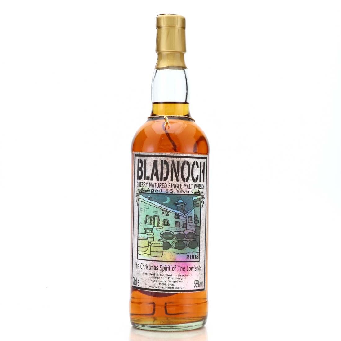 Bladnoch 16 Year Old Christmas Spirit of The Lowlands 2008