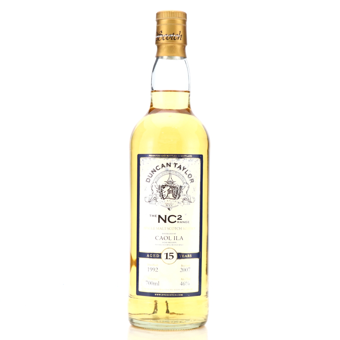 Caol Ila 1992 Duncan Taylor 15 Year Old NC²
