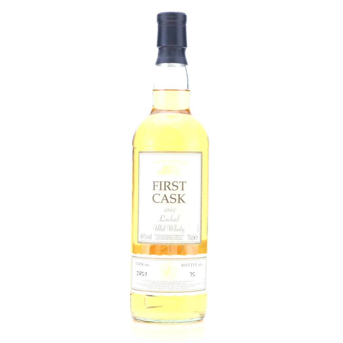 Glenkinchie 1987 First Cask 20 Year Old