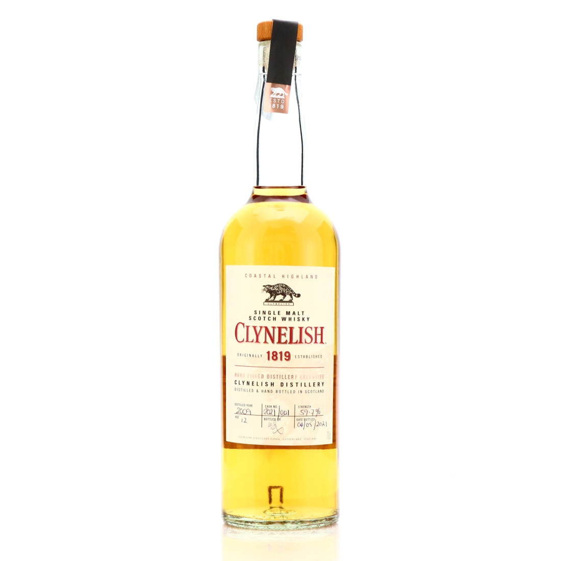 Clynelish 2009 Hand Filled 12 Year Old 