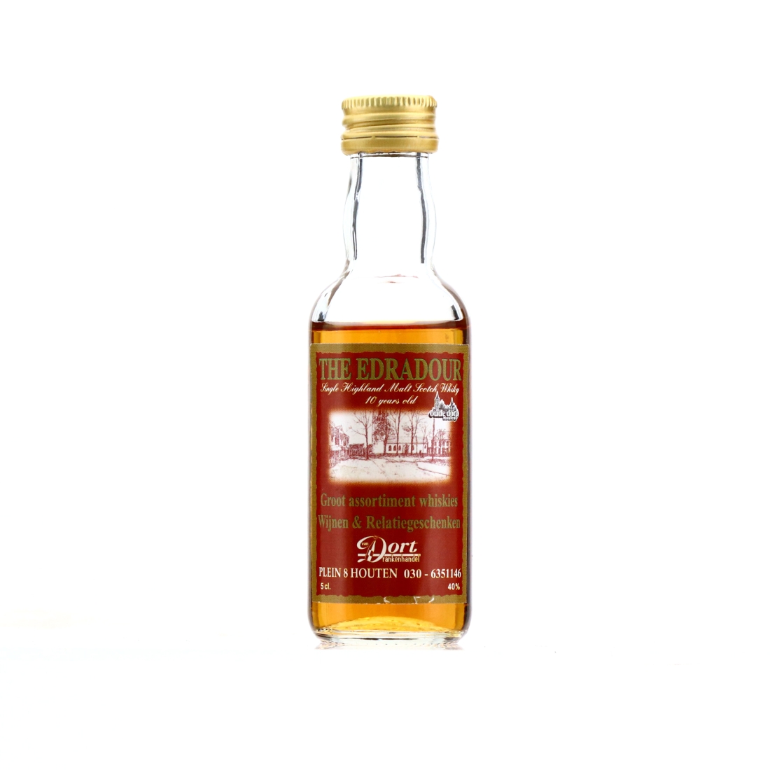 Edradour 10 Year Old Miniature / Dort