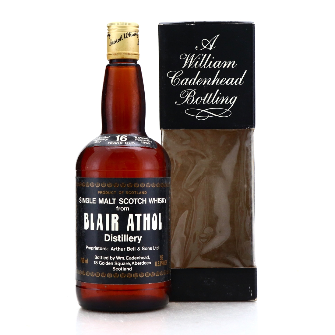 Blair Athol 1967 Cadenhead's 16 Year Old / US Import