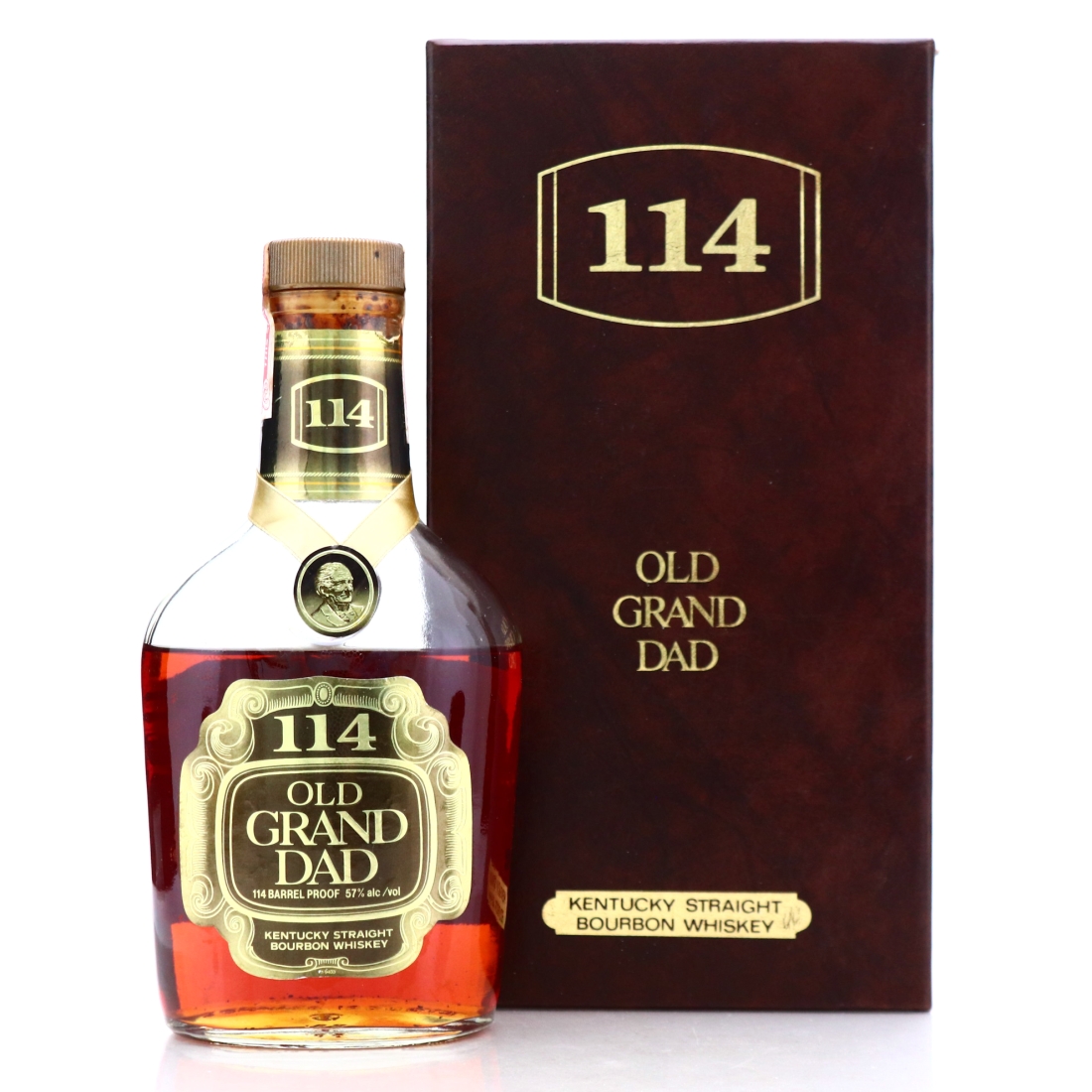 Old Grand-Dad 114 Proof Bourbon 1986 / Lot No.17 - Collection Only