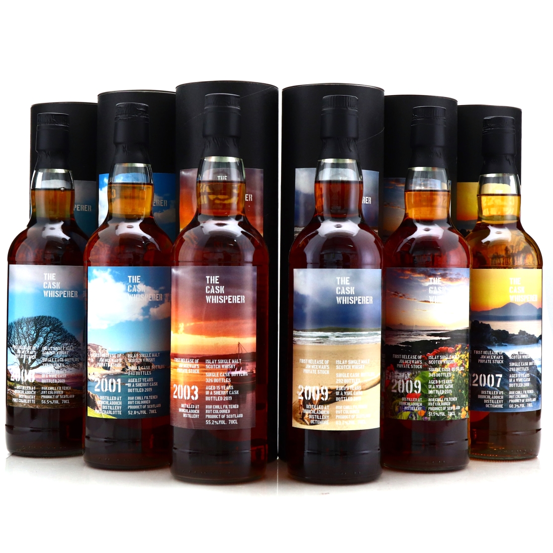Cask Whisperer Islay Single Malts 6 x 70cl