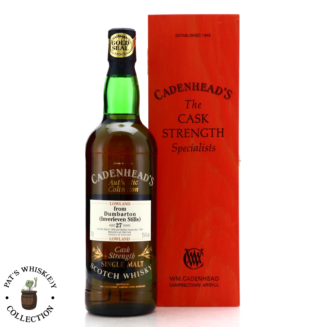 Inverleven 1969 Cadenhead's 27 Year Old